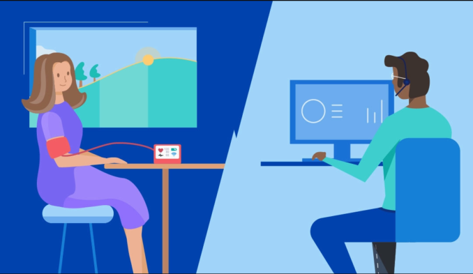 A remote patient monitoring system supports precision medicine